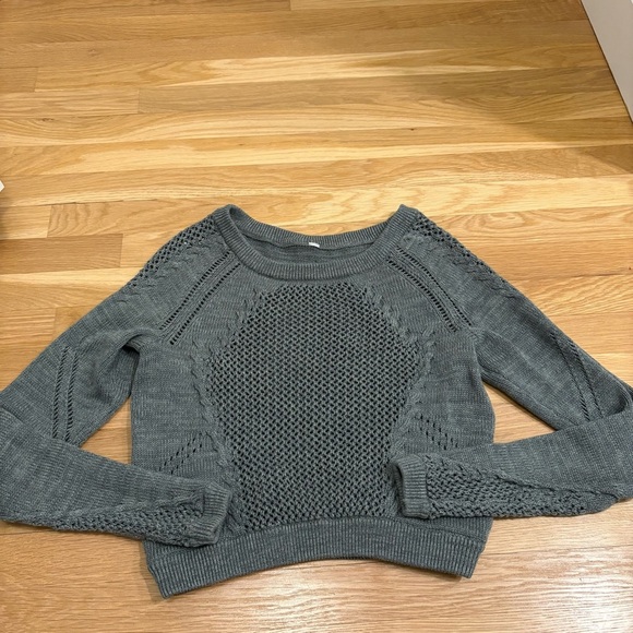 Lululemon Be Present Pullover Deep Shore/ Earl Grey Size 4 - Picture 5 of 8